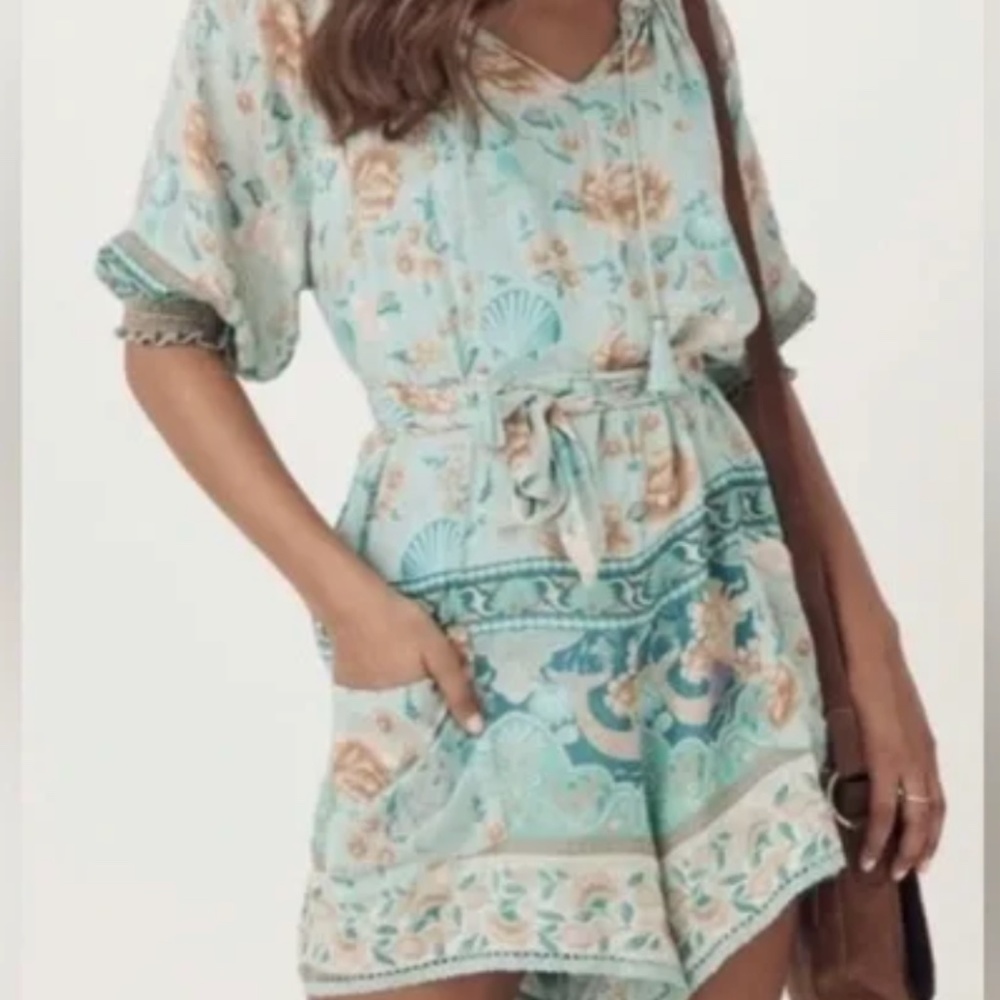 Spell And The Gypsy X Free People Seashell Romper - image 6
